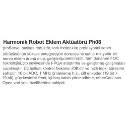 1 Harmonik Robot Eklem Aktüatörü Ph08
